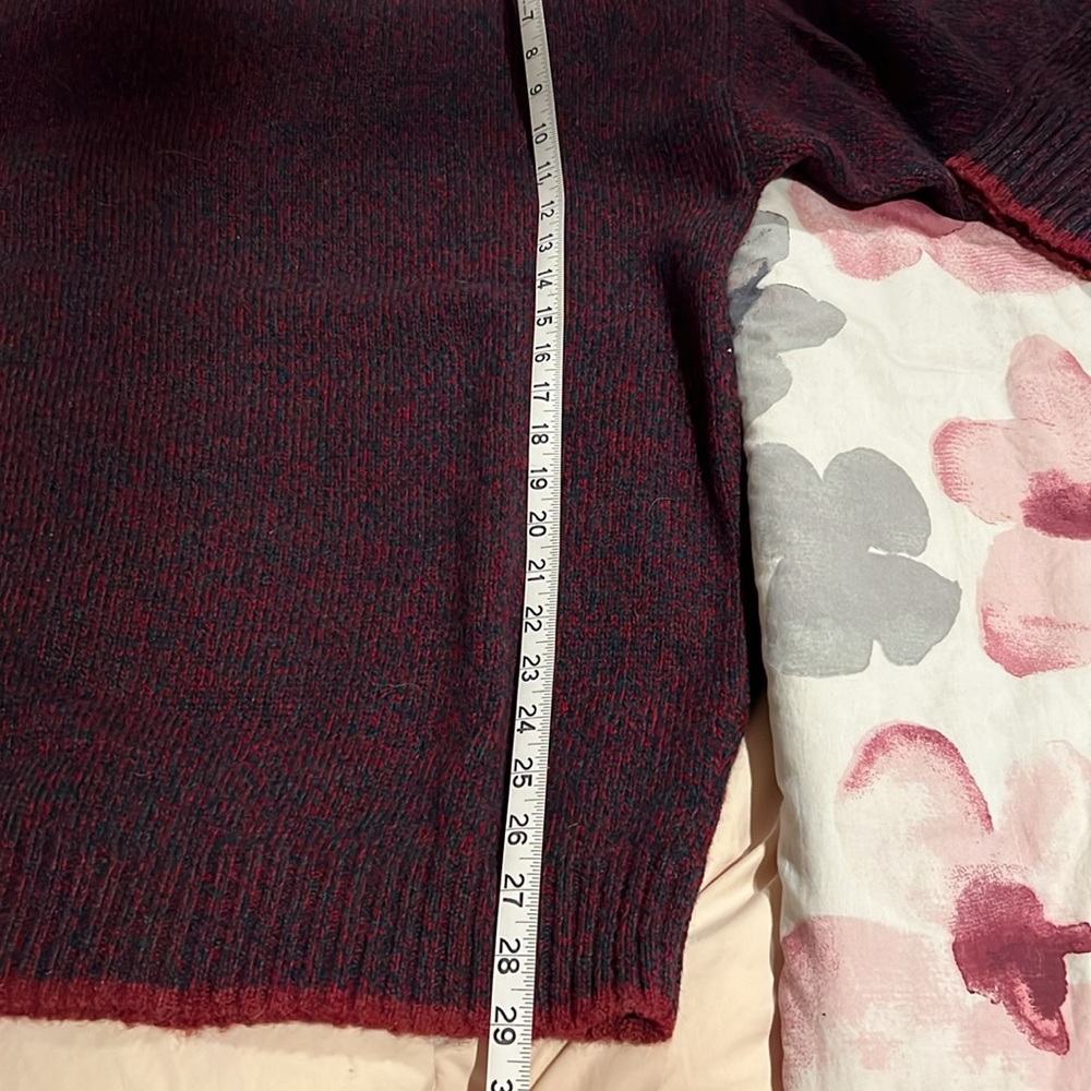 Gorgeous marbled wool crew neck sweater - Picture 6 of 8